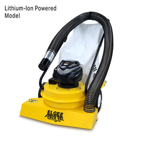 Gasoline Powered Vacuum for Bulk Debris and Litter by Elgee Power Vac